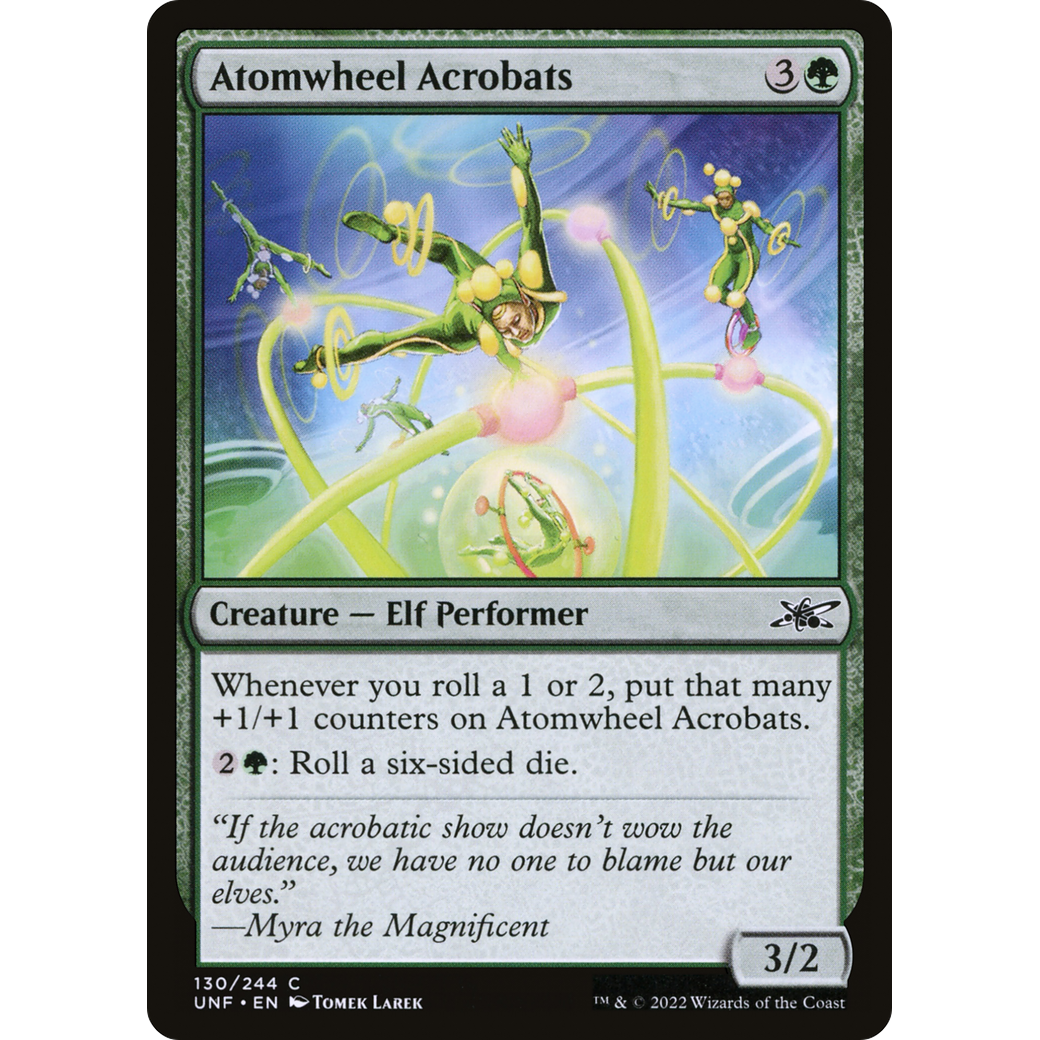Atomwheel Acrobats (UNF-130) - Unfinity