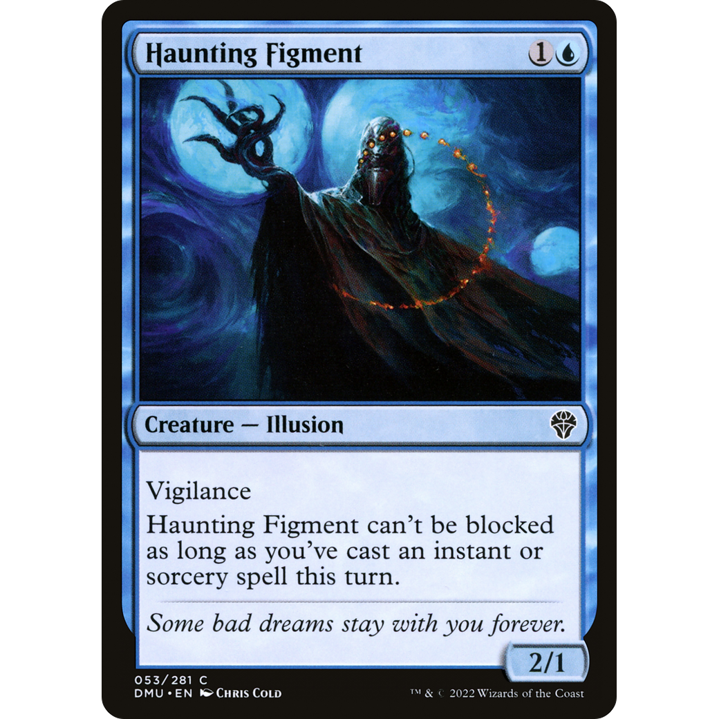 Haunting Figment (DMU-053) - Dominaria United Foil
