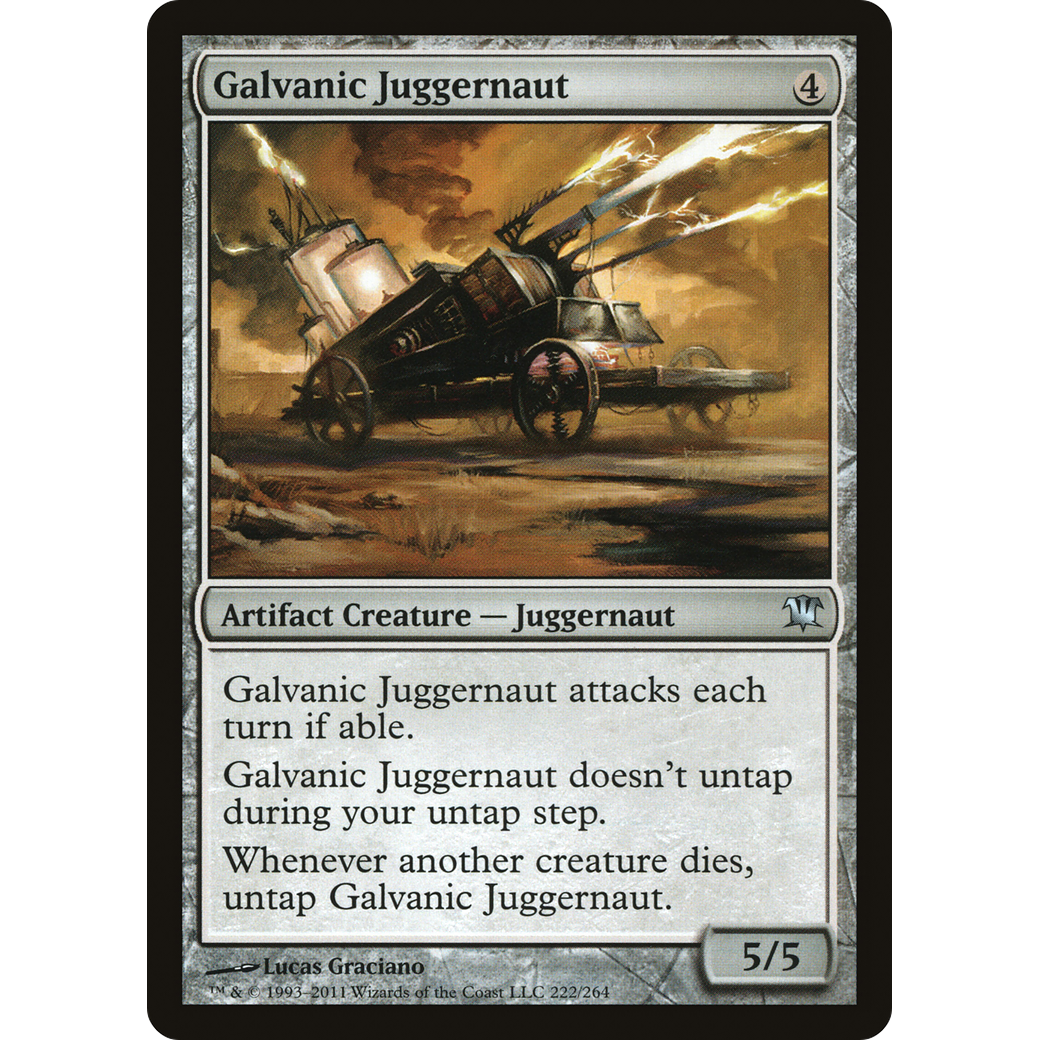 Galvanic Juggernaut (ISD-222) - Innistrad Foil