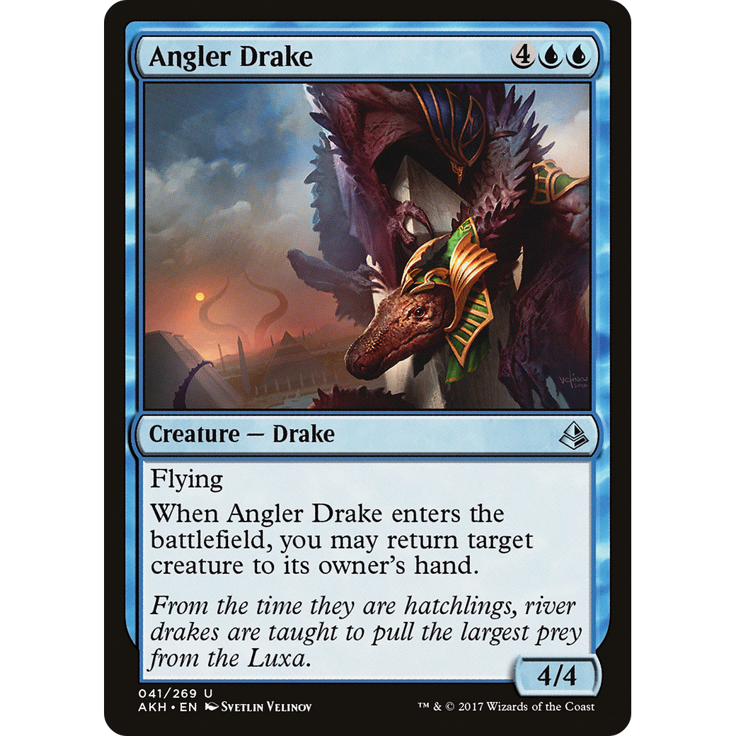 Angler Drake (AKH-041) - Amonkhet