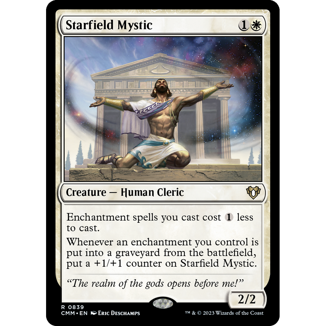 Starfield Mystic (CMM-839) - Commander Masters