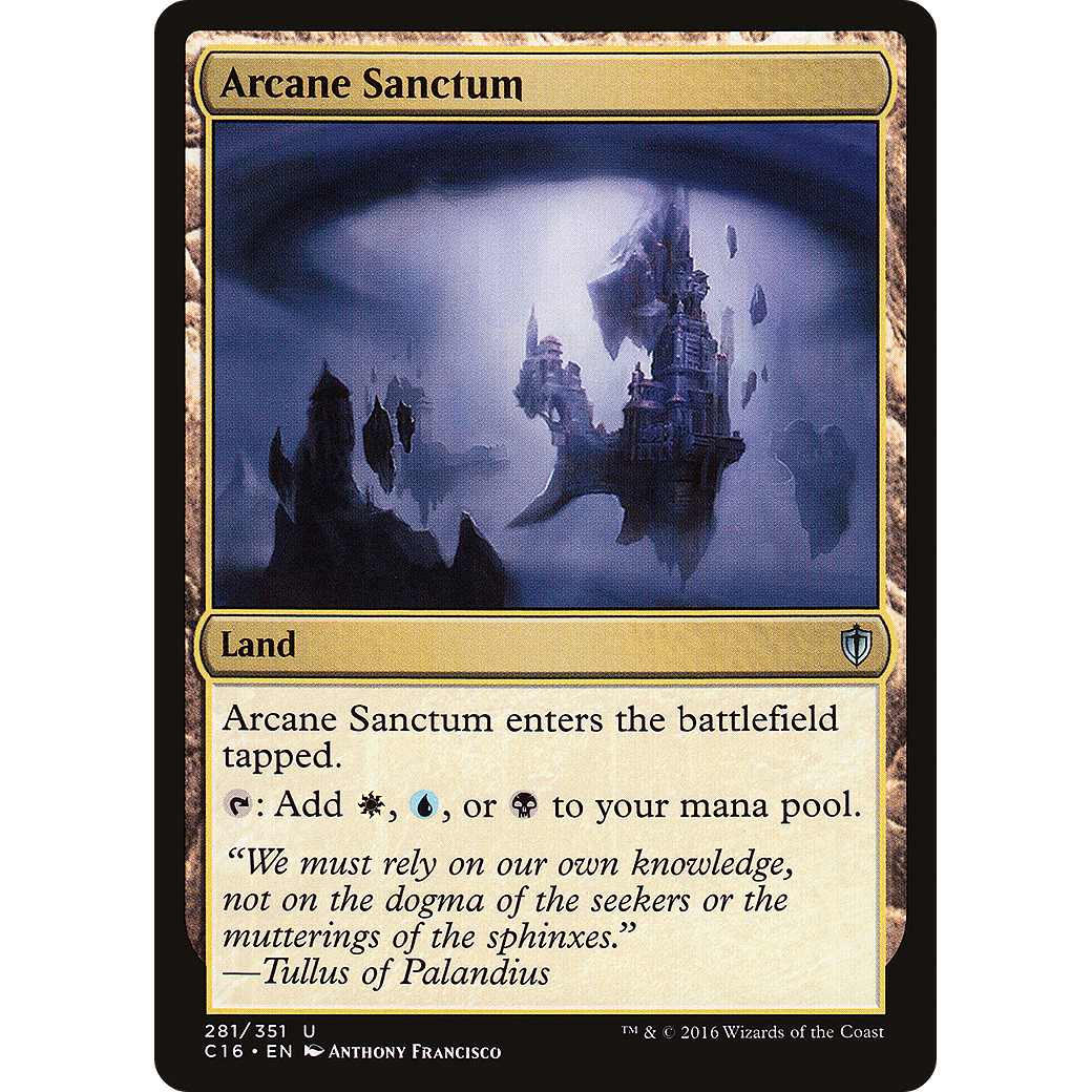 Arcane Sanctum (C16-281) - Commander 2016