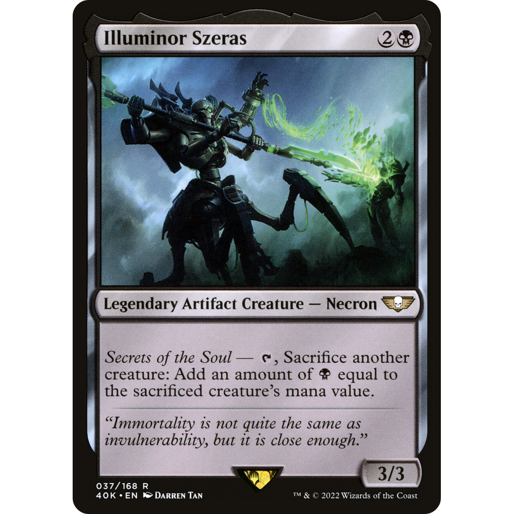 Illuminor Szeras (40K-037) - Warhammer 40,000 Commander