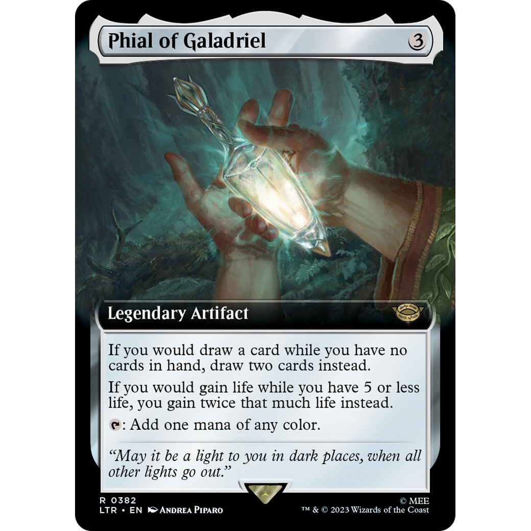 Phial of Galadriel (LTR-382) - The Lord of the Rings: Tales of Middle-earth: (Extended Art) Foil