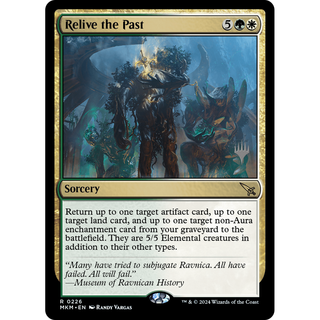 Relive the Past (PPMKM-226P) - Murders at Karlov Manor Promos Foil