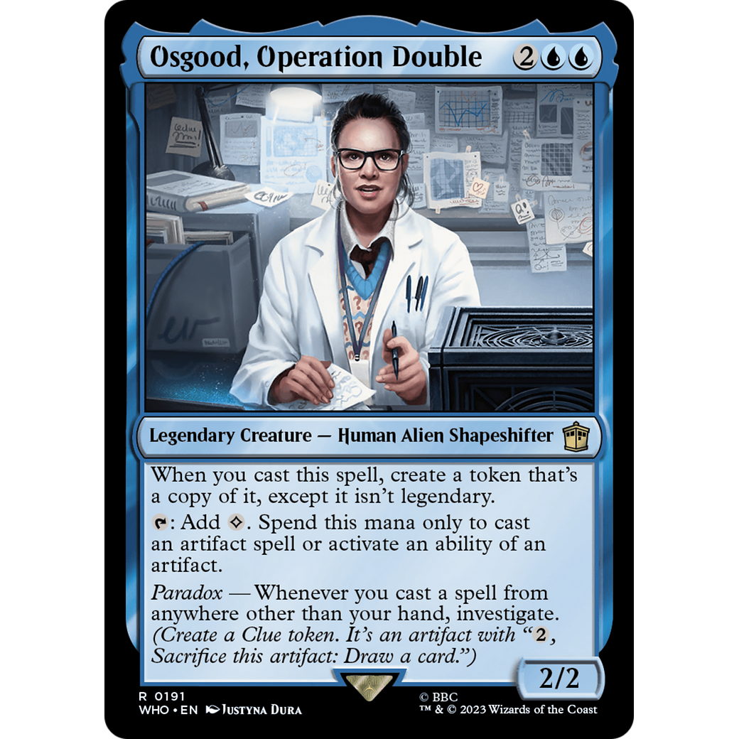 Osgood, Operation Double (WHO-191) - Doctor Who