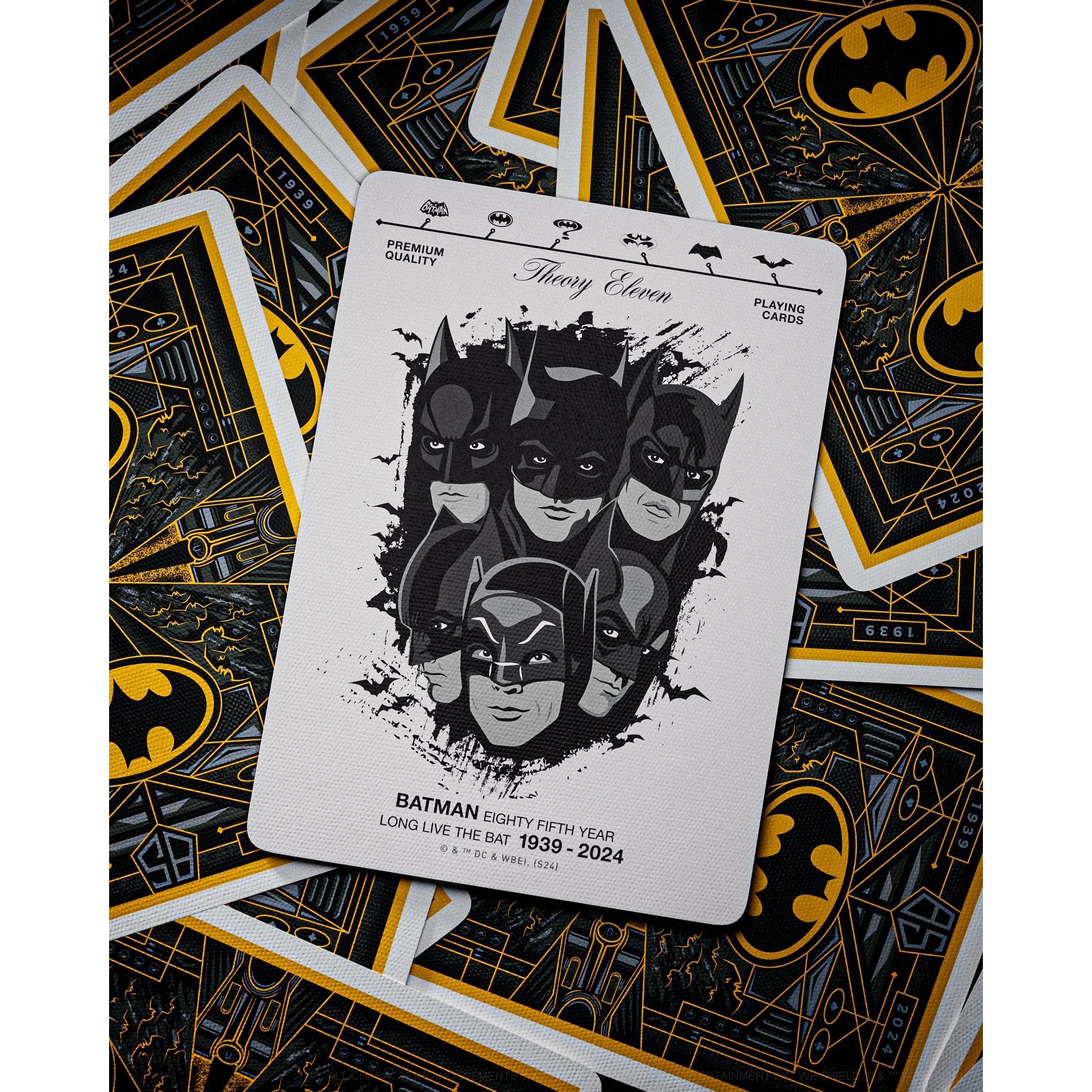 Batman 85th Anniversary Playing Cards