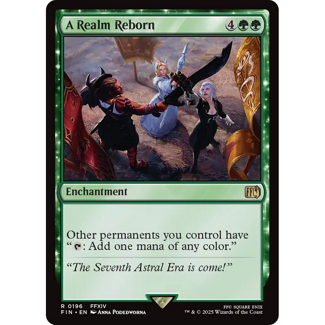 A Realm Reborn (FIN-196) - FINAL FANTASY: (enchantment) Foil