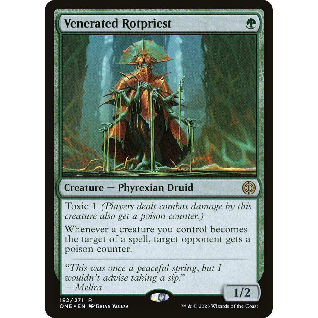 Venerated Rotpriest (ONE-192) - Phyrexia: All Will Be One