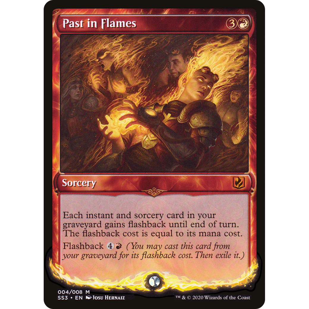 Past in Flames (SS3-004) - Signature Spellbook: Chandra Foil