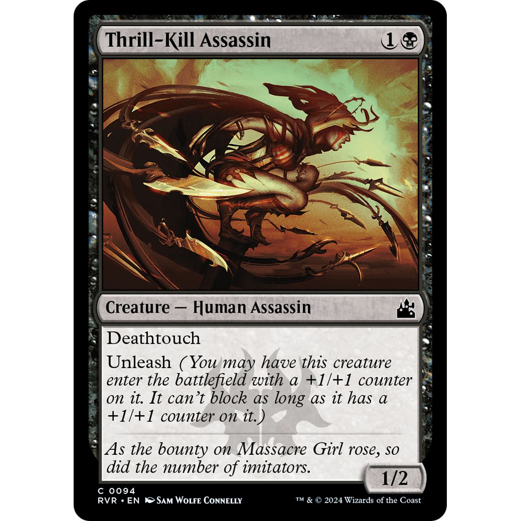 Thrill-Kill Assassin (RVR-094) - Ravnica Remastered