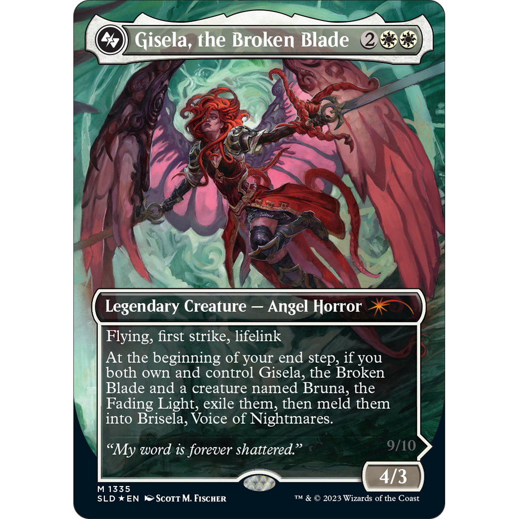 Gisela, the Broken Blade (SLD-1335) - Secret Lair Drop (Borderless) Foil
