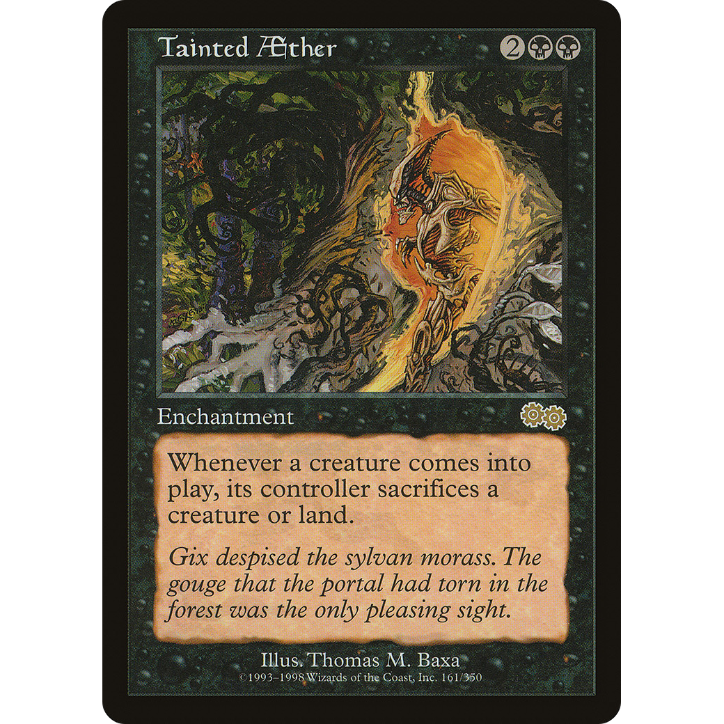 Tainted Aether (USG-161) - Urza's Saga