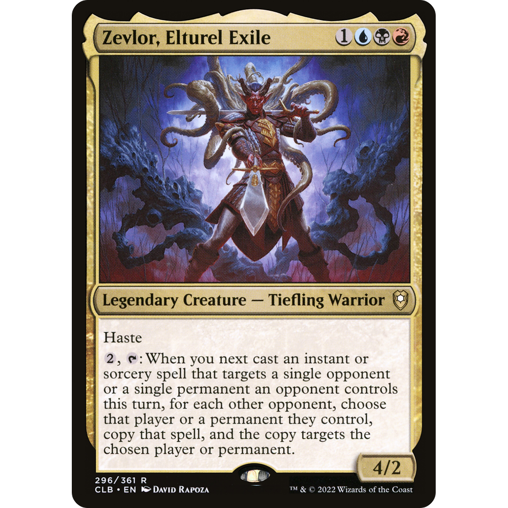 Zevlor, Elturel Exile (CLB-296) - Commander Legends: Battle for Baldur's Gate
