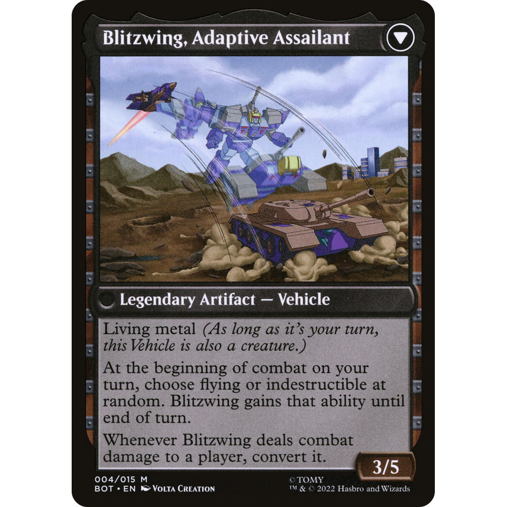 Blitzwing, Cruel Tormentor (BOT-004) - Transformers: (convertdfc)