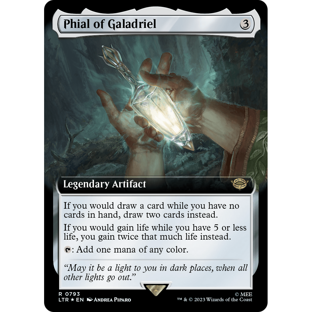 Phial of Galadriel (LTR-793) - The Lord of the Rings: Tales of Middle-earth: (Extended Art) Foil