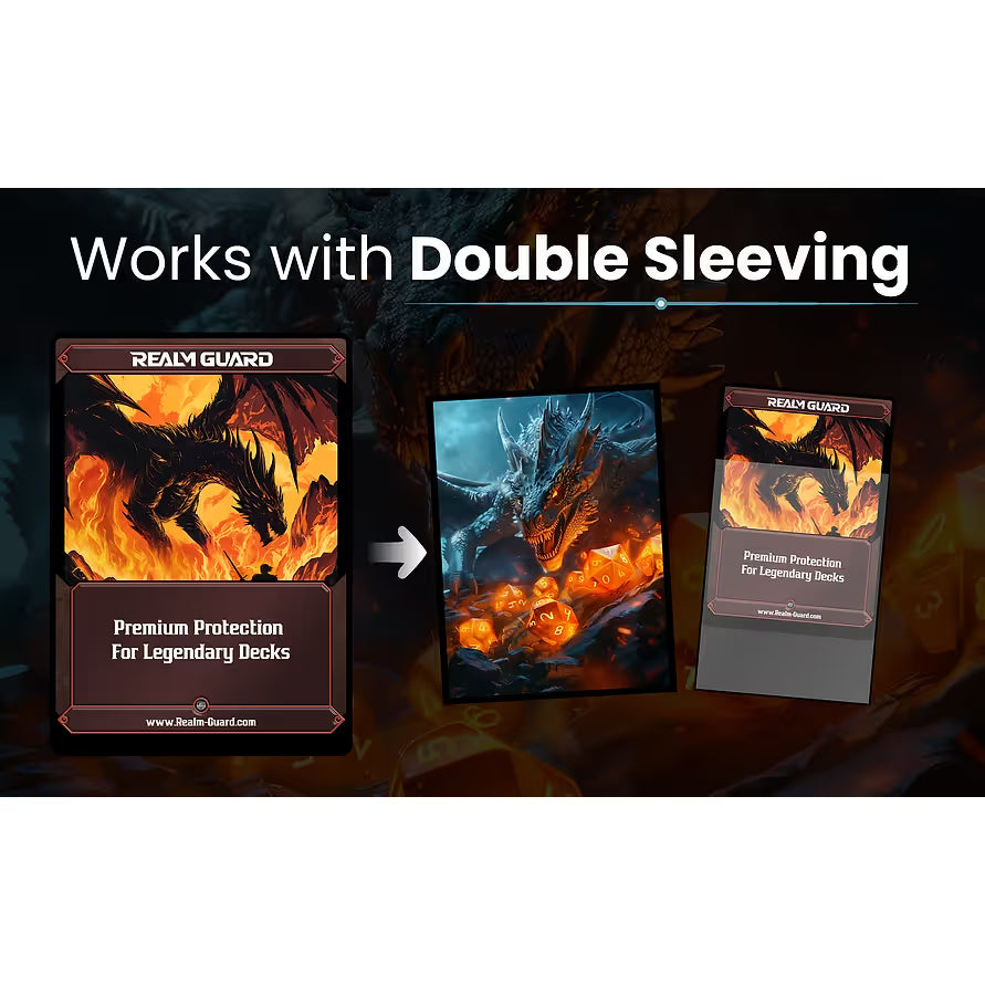 Realm Guard: Art Sleeves - D20 Guardian