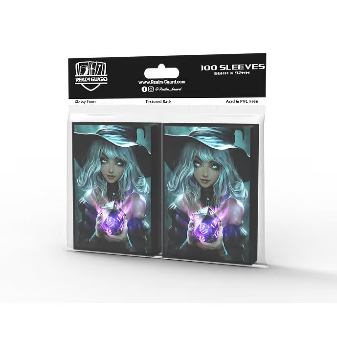 Realm Guard: Art Sleeves - D20 Witch