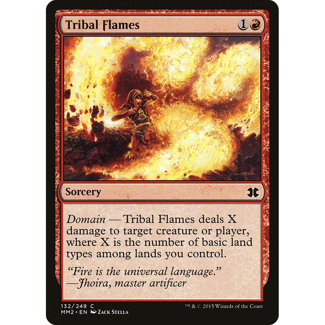 Tribal Flames (MM2-132) - Modern Masters 2015