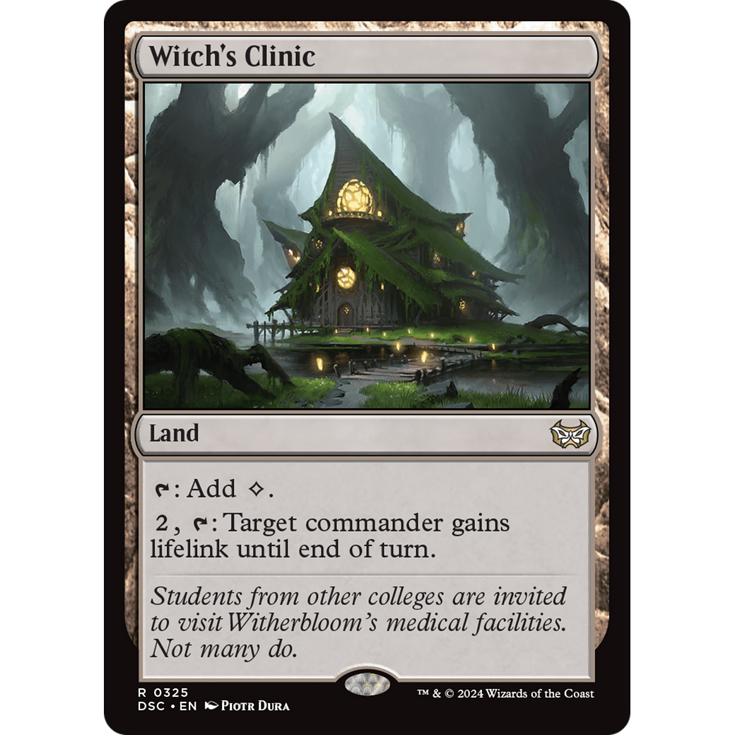 Witch's Clinic (DSC-325) - Duskmourn: House of Horror Commander