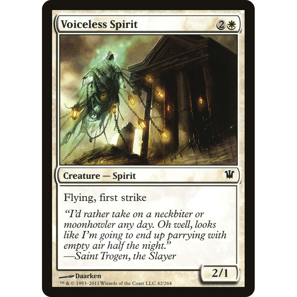 Voiceless Spirit (ISD-042) - Innistrad