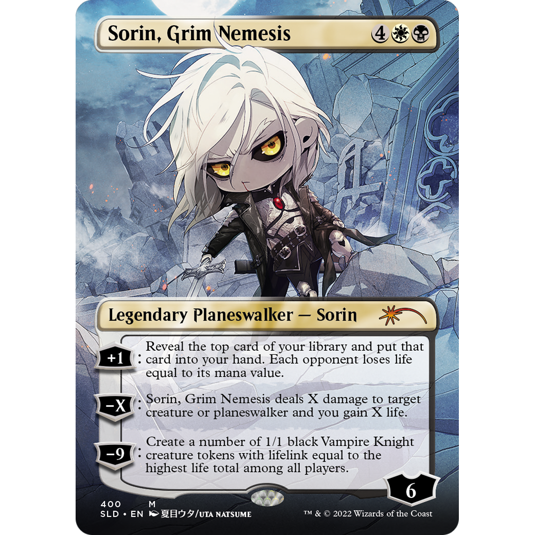 Sorin, Grim Nemesis (SLD-400) - Secret Lair Drop (Borderless) Foil