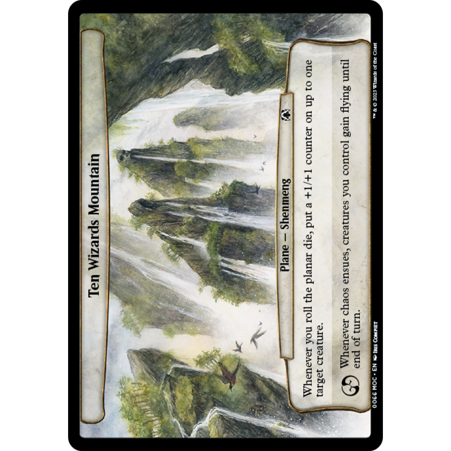 Ten Wizards Mountain (MOC-066) - March of the Machine Commander