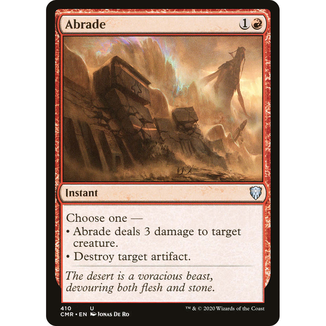 Abrade (CMR-410) - Commander Legends