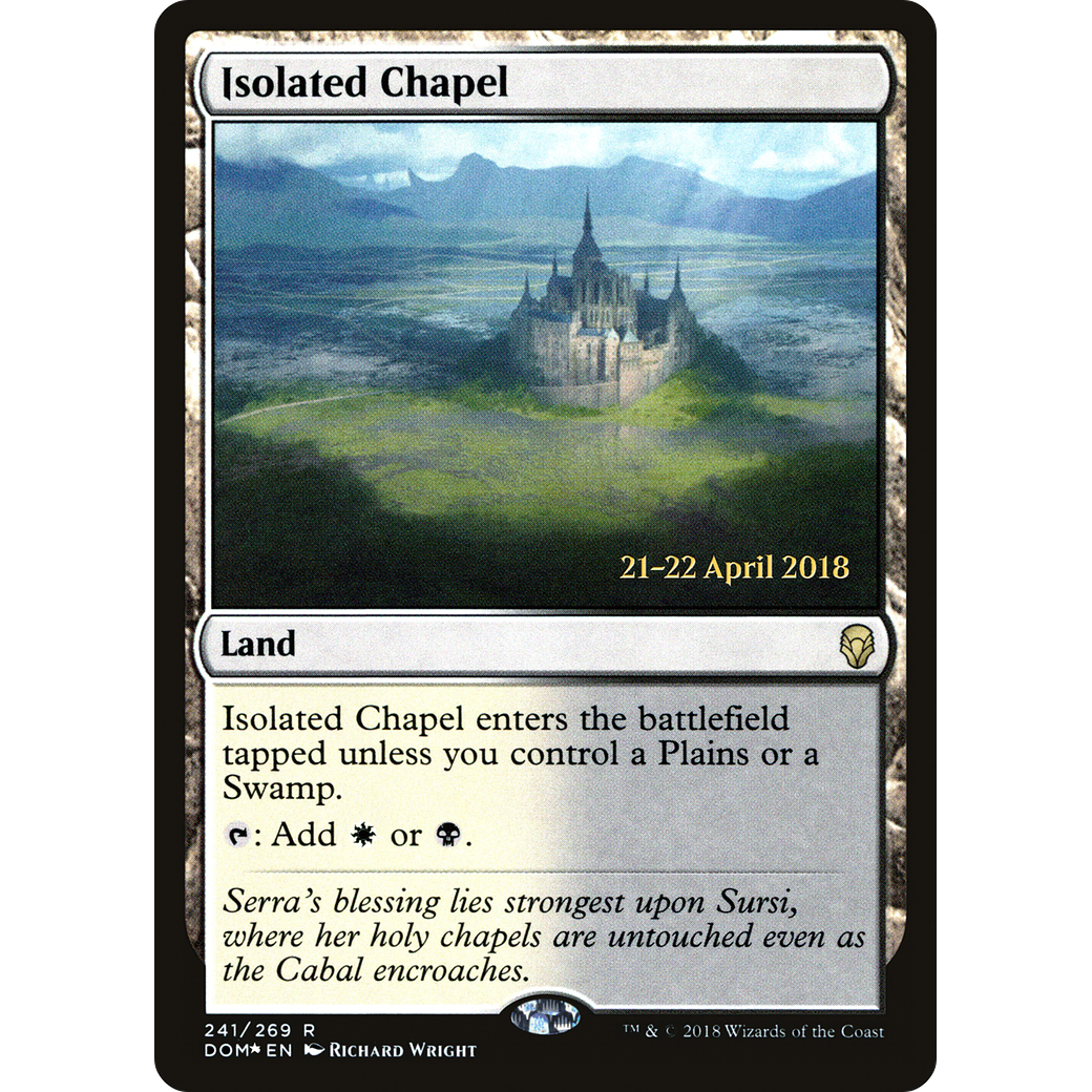 Isolated Chapel (PRE-241) - Dominaria Promos Foil