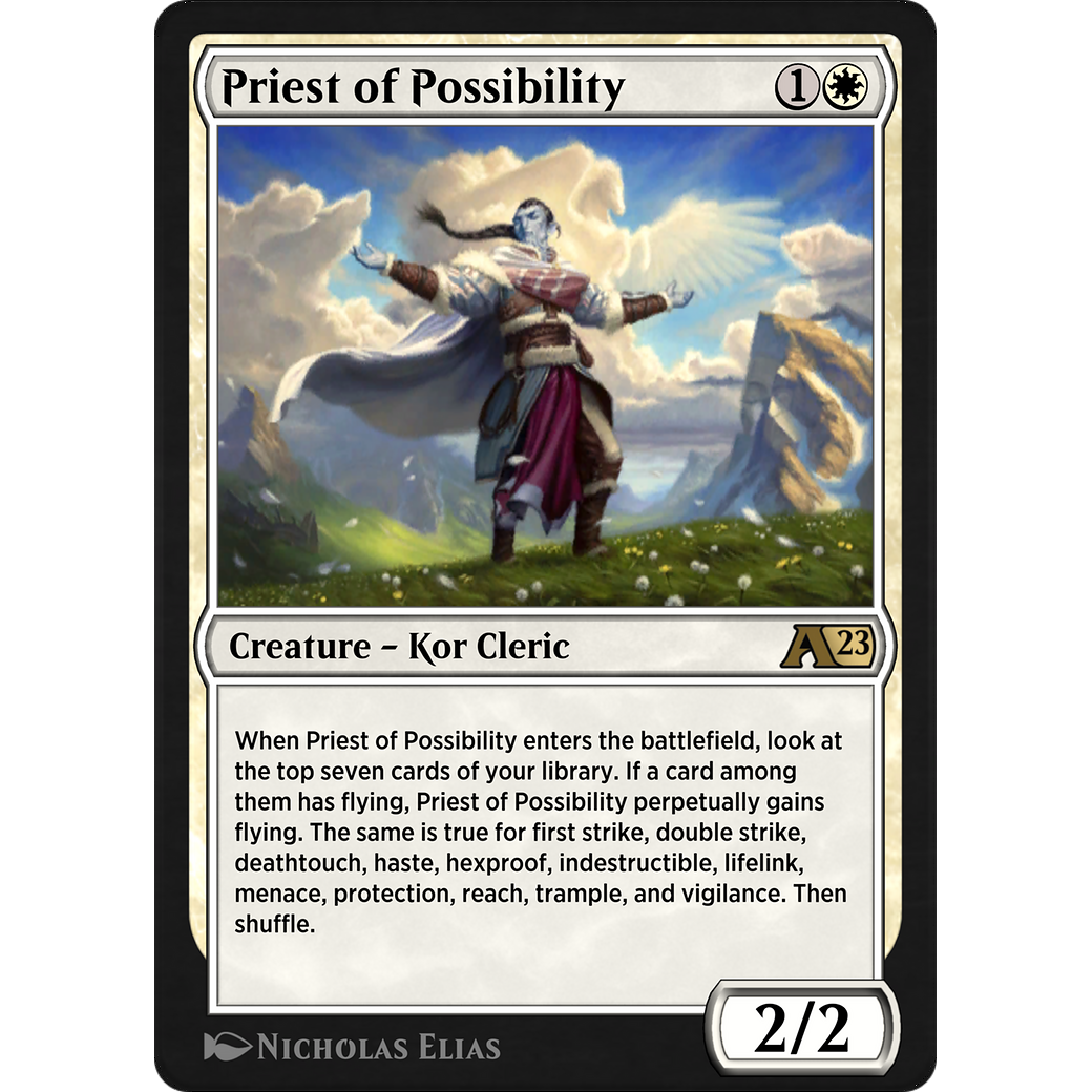 Priest of Possibility (YDMU-002) - Alchemy: Dominaria