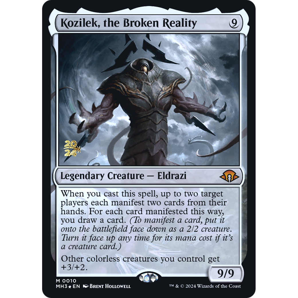Kozilek, the Broken Reality (PRE-10S) - Modern Horizons 3 Promos Foil