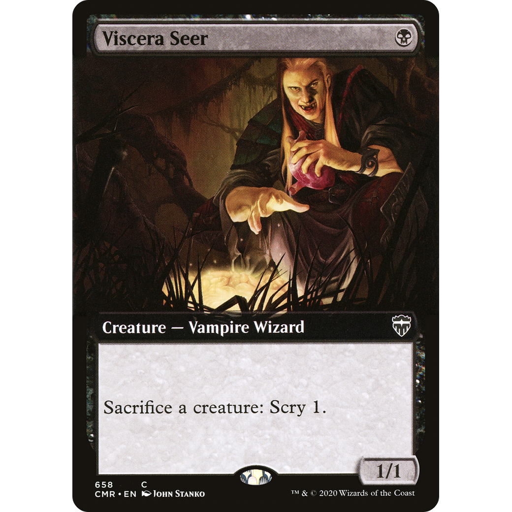 Viscera Seer (Extended Art) (CMR-658) - Commander Legends: (Extended Art) Foil