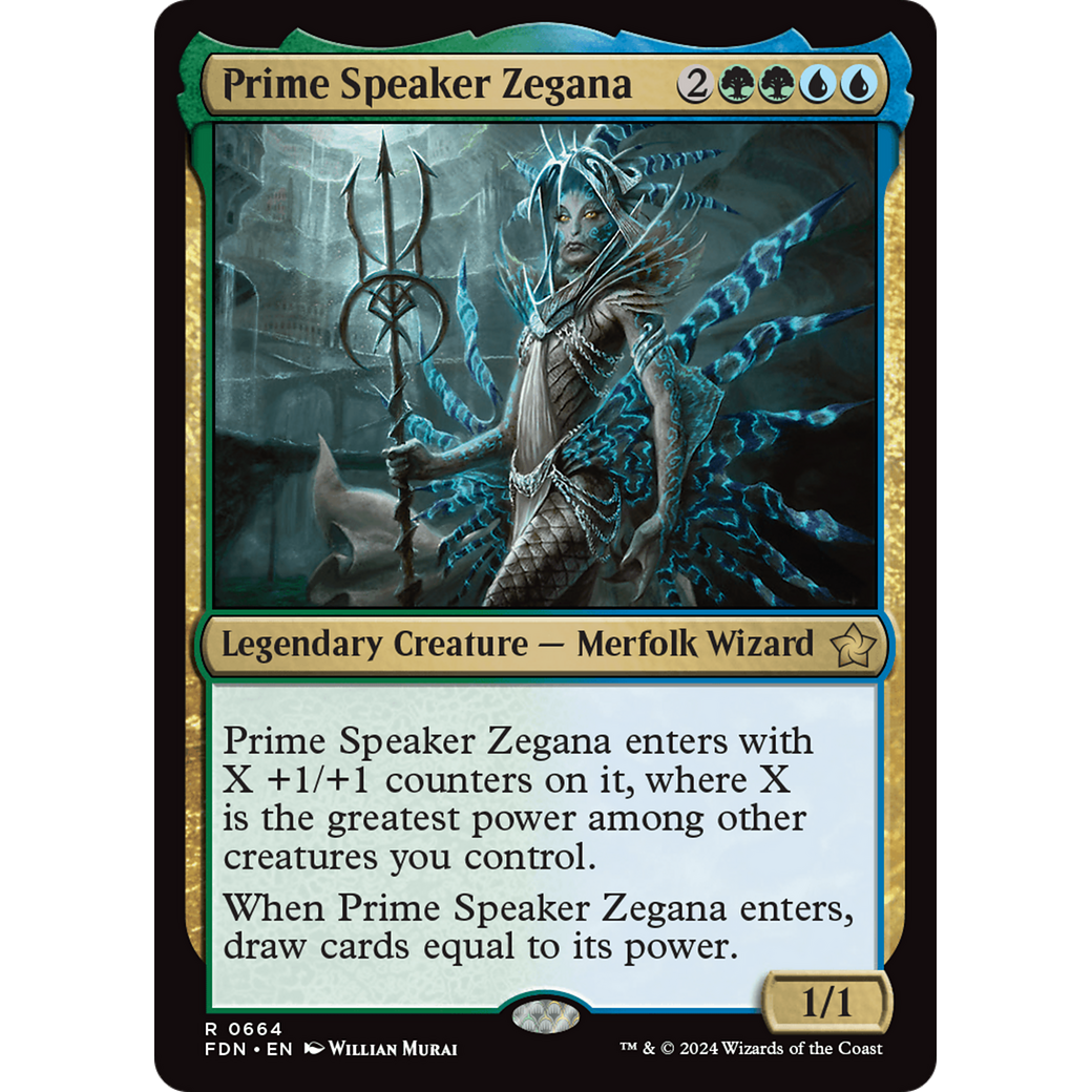 Prime Speaker Zegana (FDN-664) - Foundations