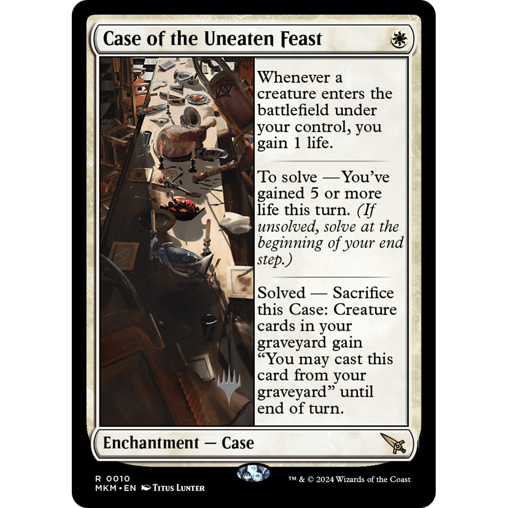 Case of the Uneaten Feast (PPMKM-10P) - Murders at Karlov Manor Promos Foil