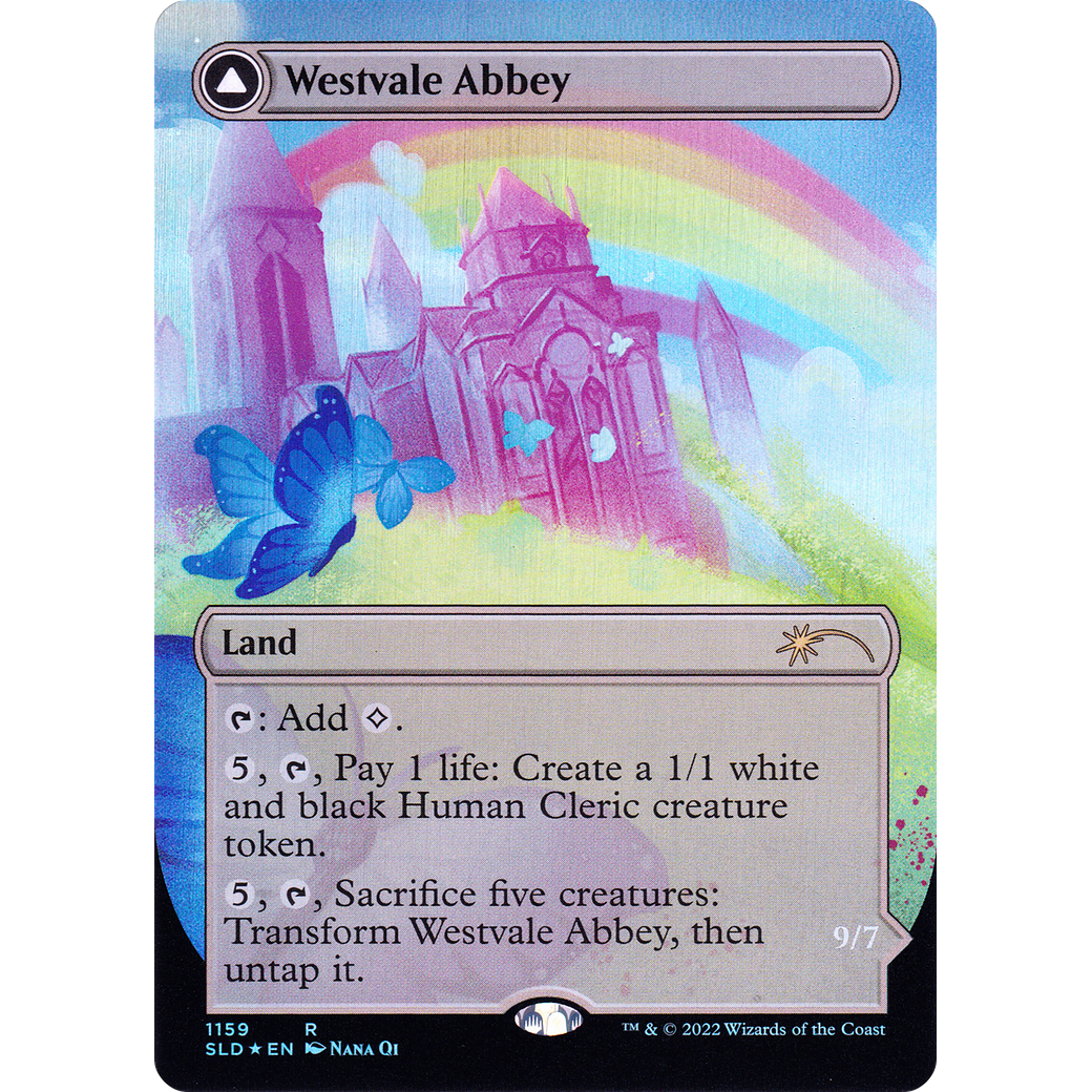 Westvale Abbey (SLD-1159) - Secret Lair Drop (Borderless) Foil