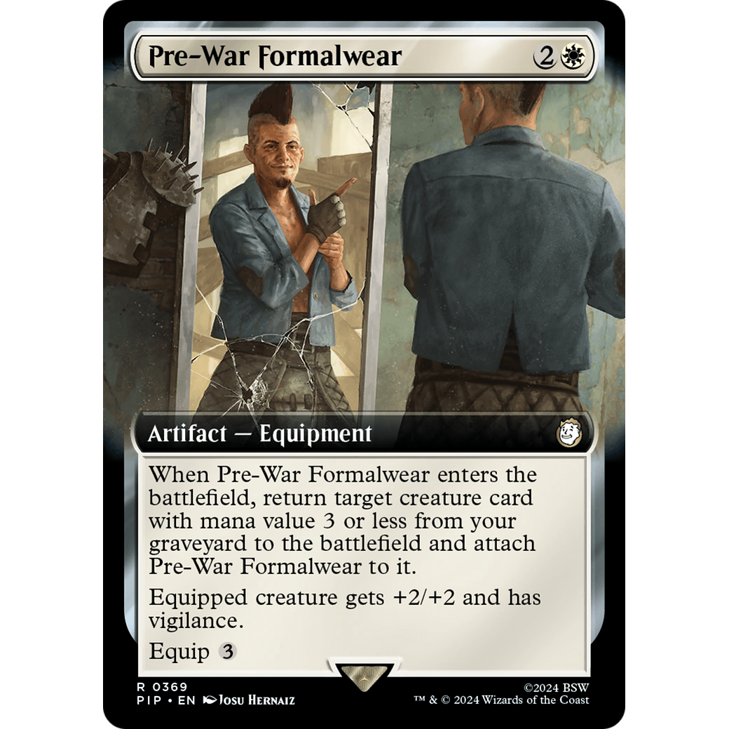 Pre-War Formalwear (PIP-369) - Fallout: (Extended Art) Foil