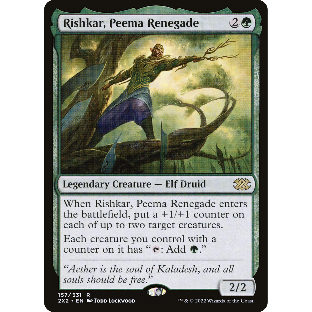 Rishkar, Peema Renegade (2X2-157) - Double Masters 2022
