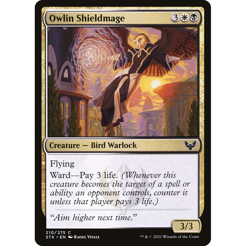 Owlin Shieldmage (STX-210) - Strixhaven: School of Mages Foil