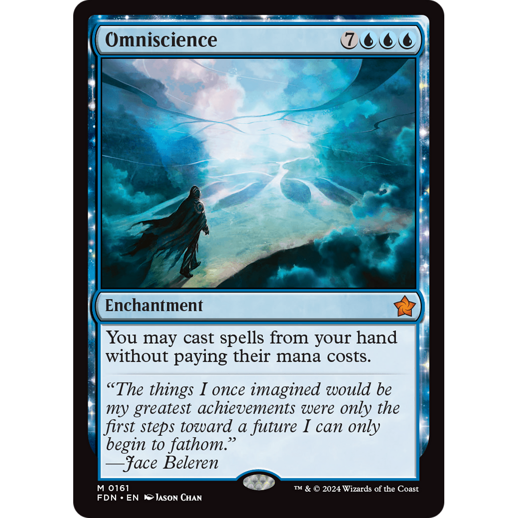 Omniscience (FDN-161) - Foundations: (nyxtouched) Foil