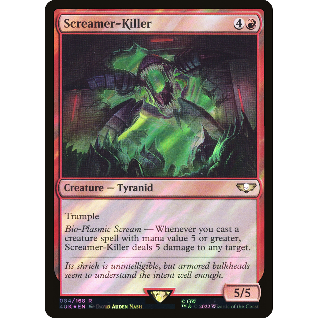 Screamer-Killer (40K-084) - Warhammer 40,000 Commander Foil