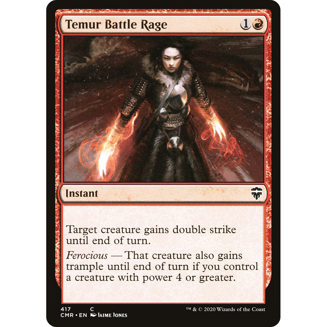 Temur Battle Rage (CMR-417) - Commander Legends