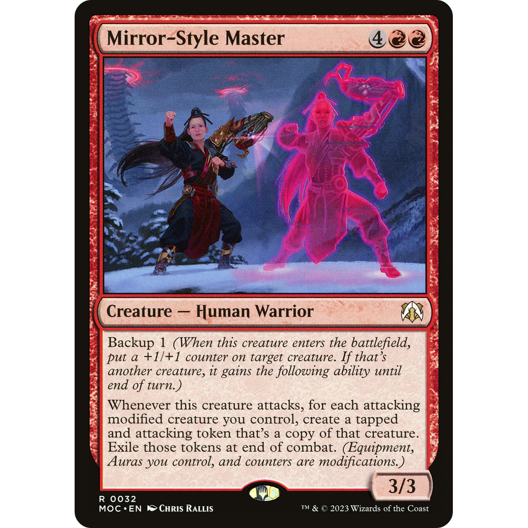 Mirror-Style Master (MOC-032) - March of the Machine Commander