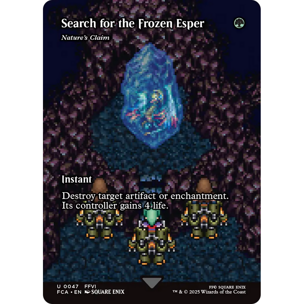 Search for the Frozen Esper - Nature's Claim (Showcase) (FCA-047) - FINAL FANTASY: Through the Ages / Search for the Frozen Esper (Borderless)