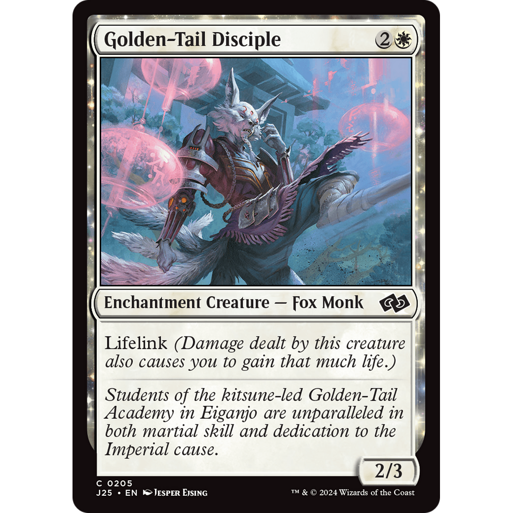 Golden-Tail Disciple (J25-205) - Foundations Jumpstart