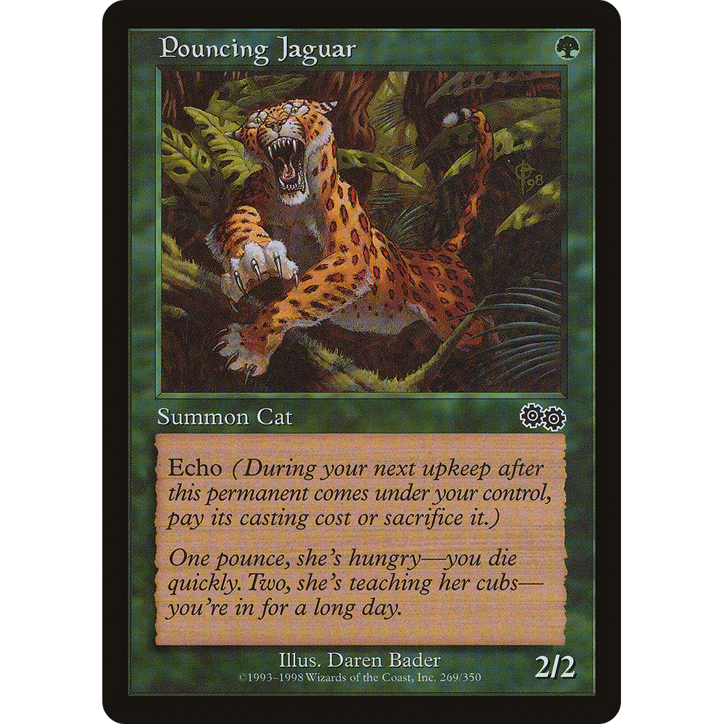 Pouncing Jaguar (USG-269) - Urza's Saga