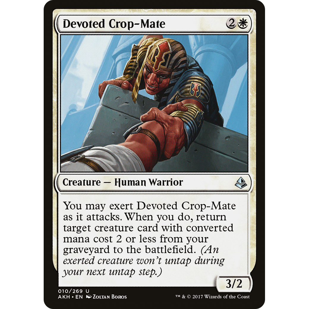 Devoted Crop-Mate (AKH-010) - Amonkhet