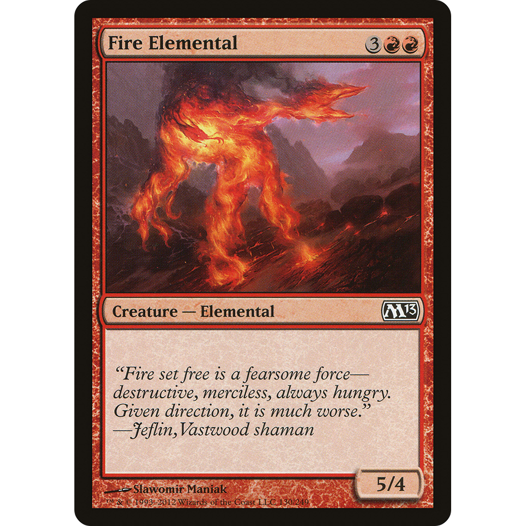 Fire Elemental (M13-130) - Magic 2013