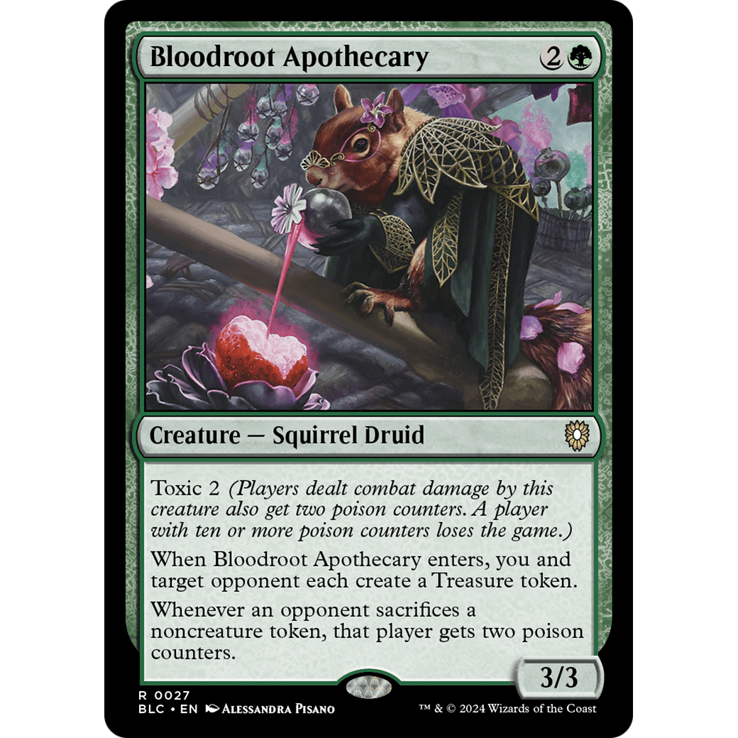 Bloodroot Apothecary (BLC-027) - Bloomburrow Commander
