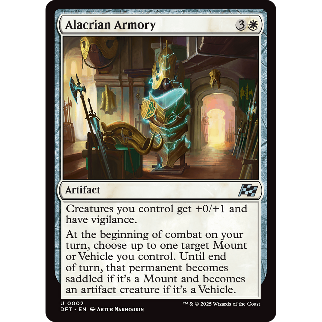 Alacrian Armory (DFT-002) - Aetherdrift Foil