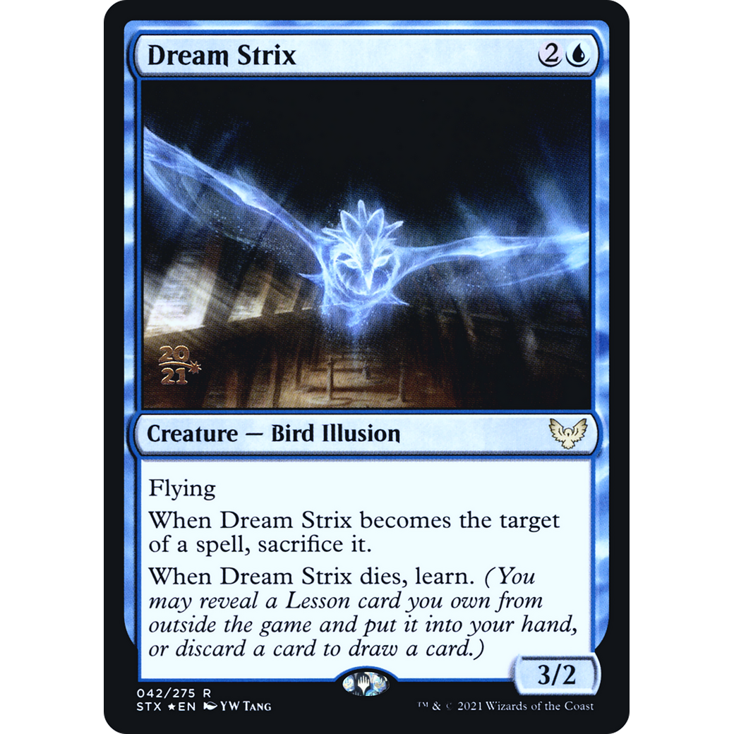 Dream Strix (PRE-042) - Strixhaven: School of Mages Promos Foil